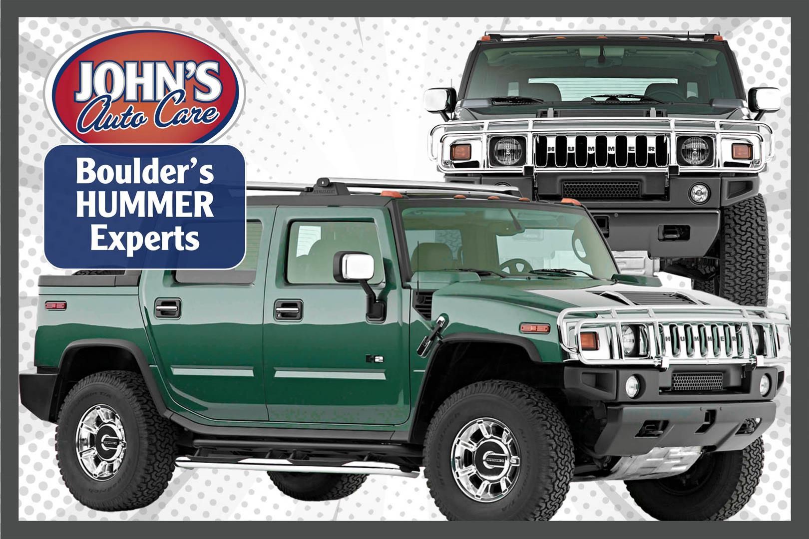 Boulder Hummer Repair and Service - John's Auto Care - Boulder